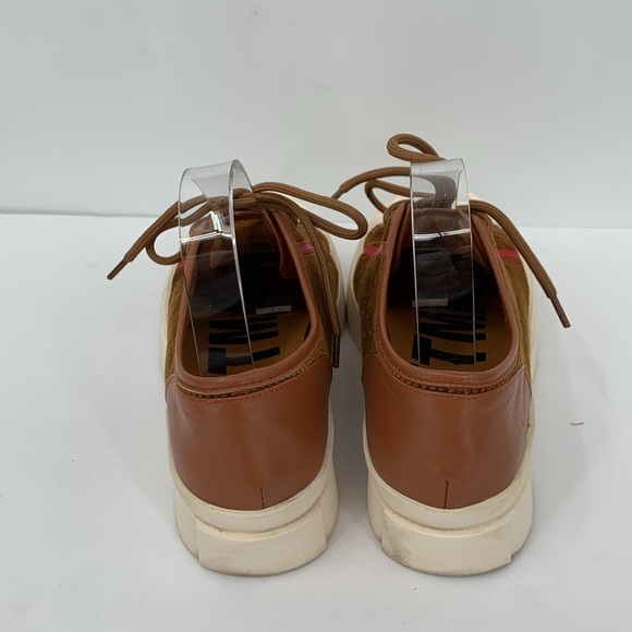 MUTMA Free People Allegra brown platform sneakers shoe lace-up corduroy 39 9 - Picture 4 of 6